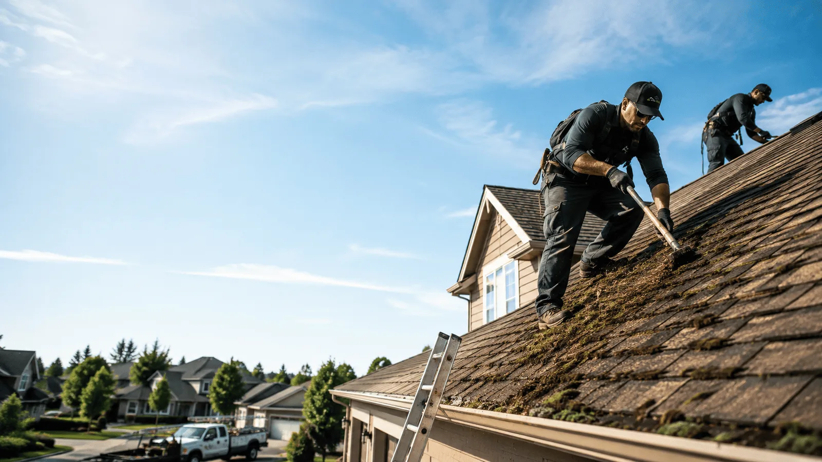 Roof Moss Removal in Middlesex, NY near me